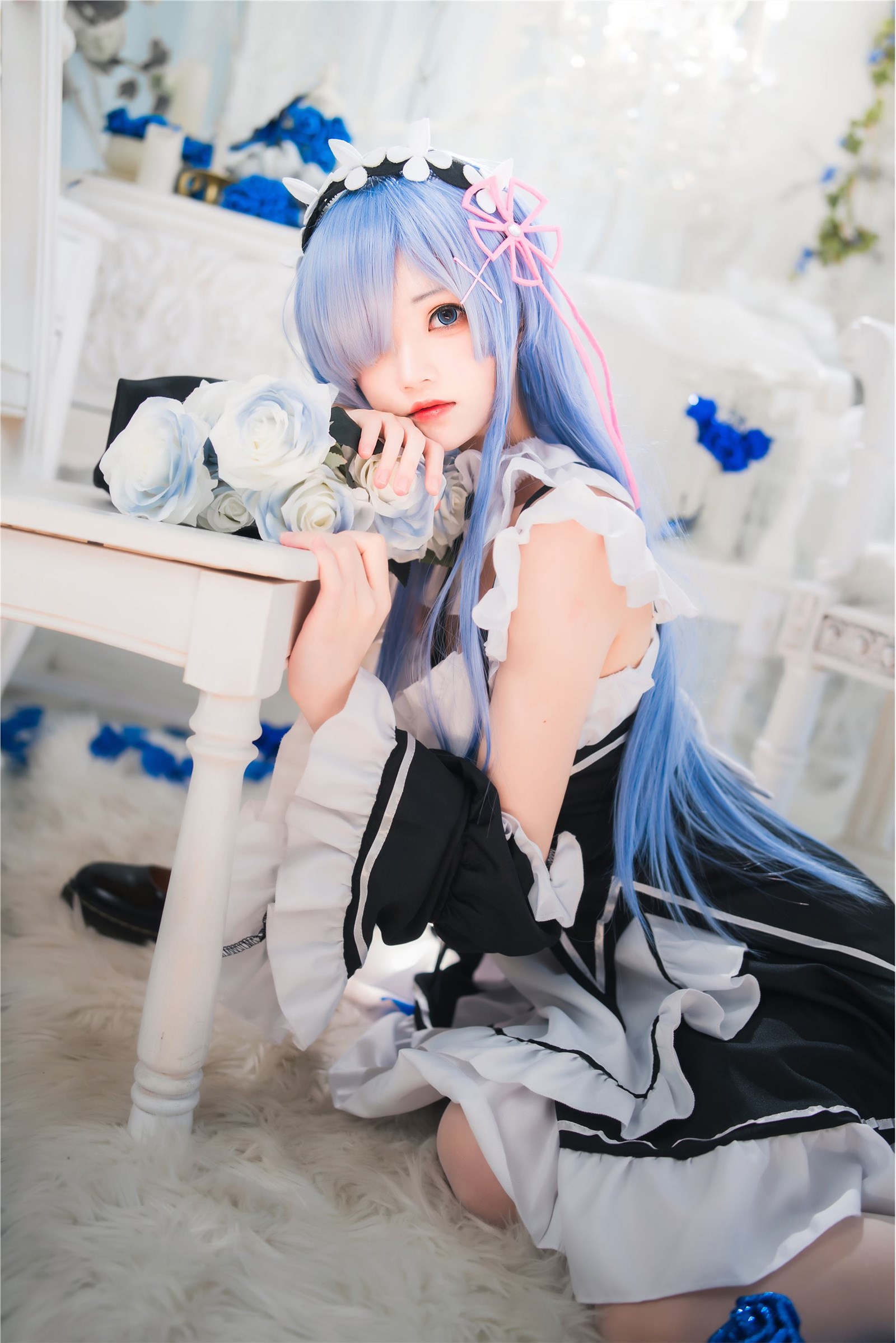 桜 Peach Meow Rem Long Hair 01(25)